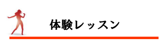 体験レッスン